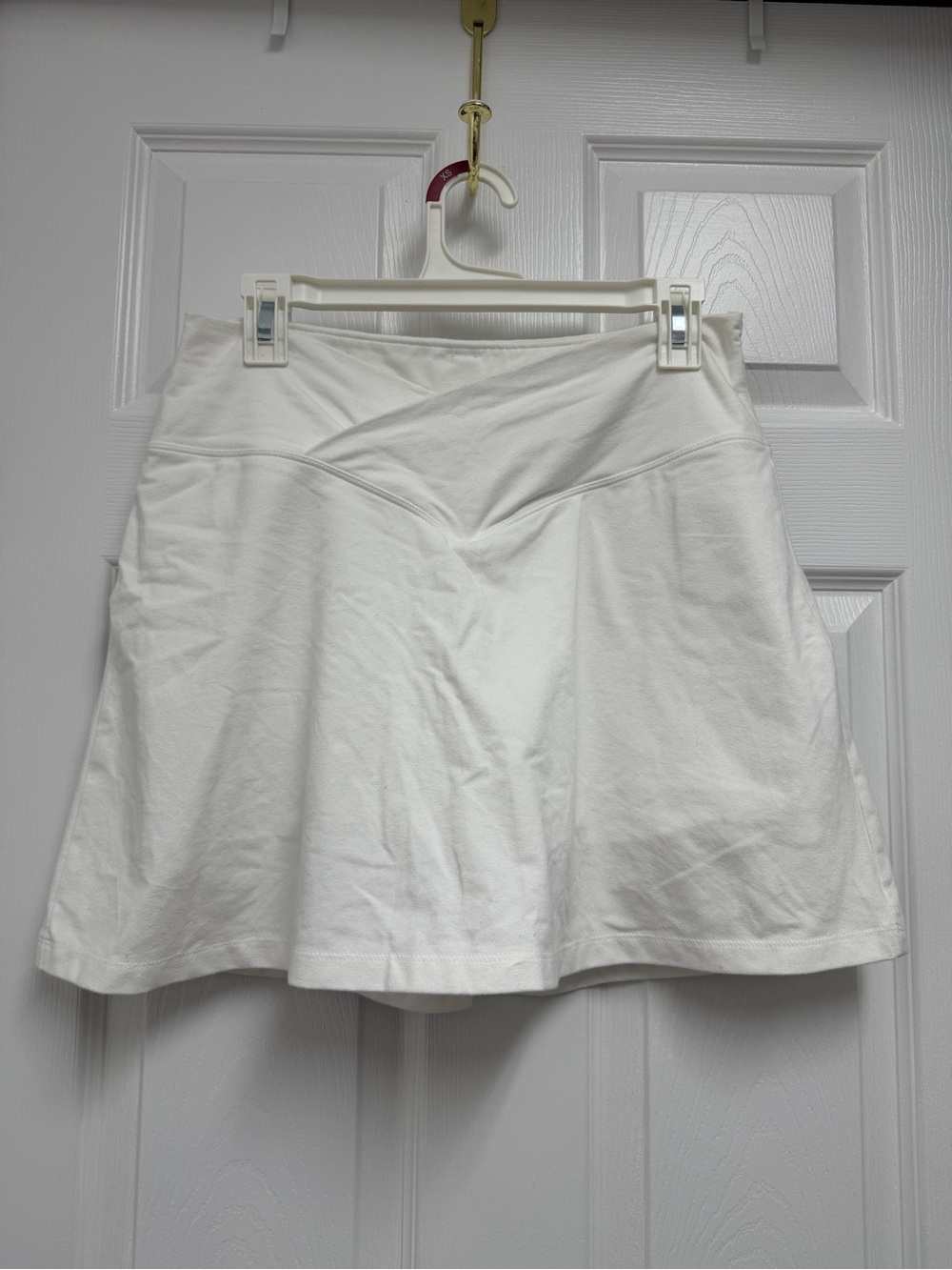 PINK Victoria's Secret High Waist V Crossover Skirt - White